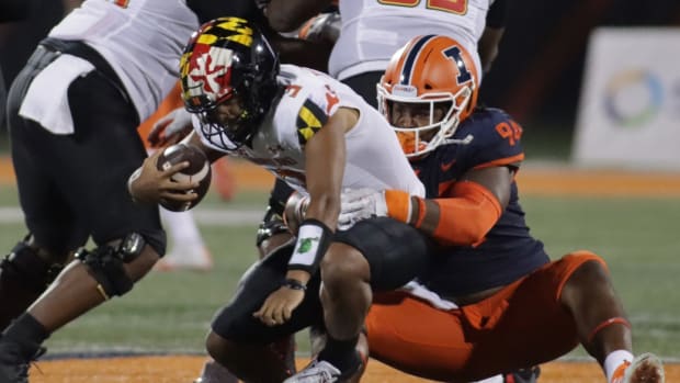 Illinois defensive tackle Jer'Zhan Newton.